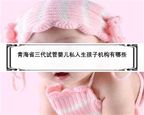青海省三代试管婴儿私人生孩子机构有哪些
